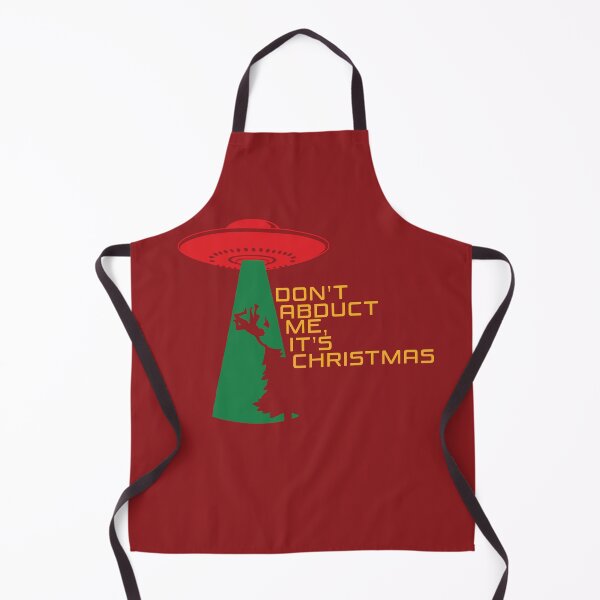Item preview, Don't Abduct Me, It's Christmas - Funny Alien Holiday Design designed and sold by Fun Funky Designs.