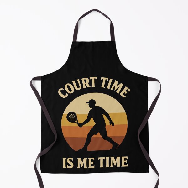 Item preview, Padel Court Time Is Me Time Funny Sport designed and sold by LuminOrb.