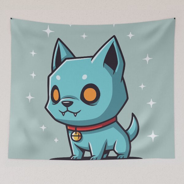 Item preview, Chibi Graphic Pup designed and sold by Space Hyenas.
