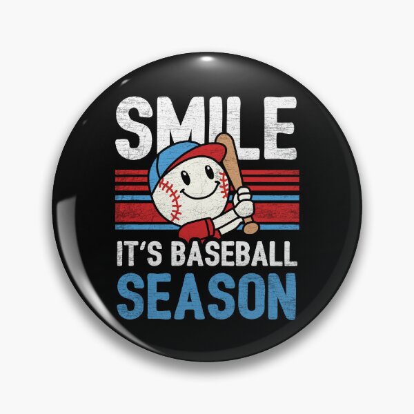 Item preview, Smile It's Baseball Season designed and sold by NQArtist.
