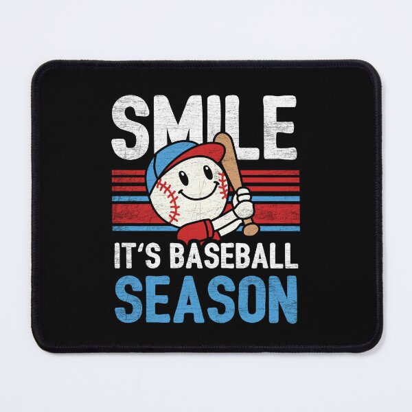 Item preview, Smile It's Baseball Season designed and sold by NQArtist.