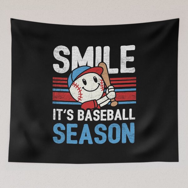 Artikelvorschau, Lächeln, es ist Baseball-Saison entworfen und verkauft von NQArtist.