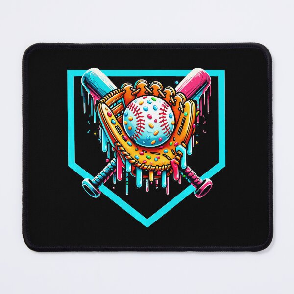 Item preview, Baseball Dripping Ice Cream Drip designed and sold by miaa-artistshop.