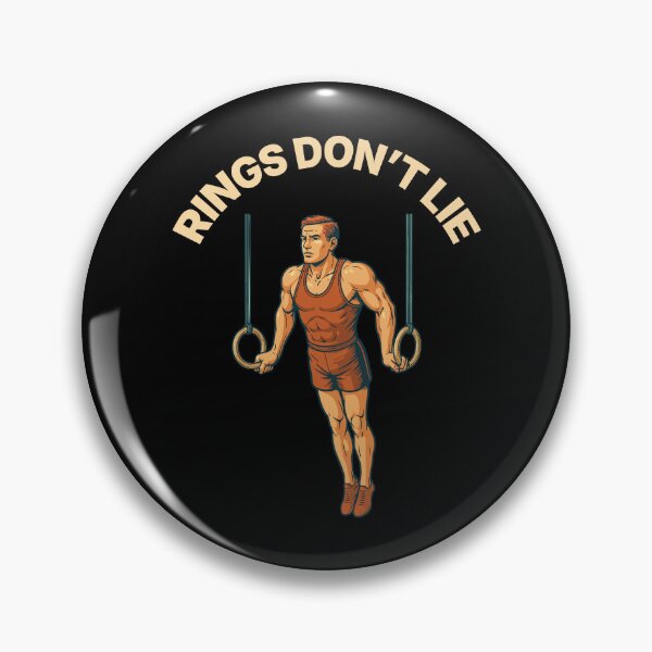 Item preview, Rings Don't Lie Calisthenics Fitness Gym Training designed and sold by LuminOrb.