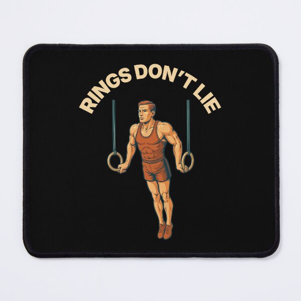 Item preview, Rings Don't Lie Calisthenics Fitness Gym Training designed and sold by LuminOrb.