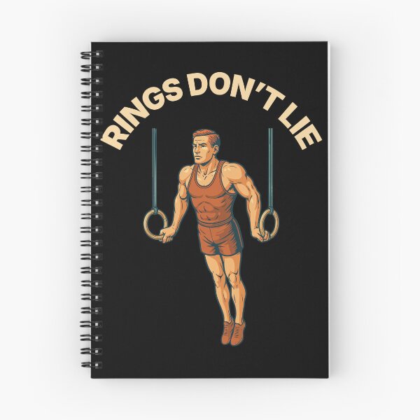Item preview, Rings Don't Lie Calisthenics Fitness Gym Training designed and sold by LuminOrb.