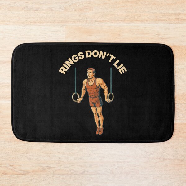 Item preview, Rings Don't Lie Calisthenics Fitness Gym Training designed and sold by LuminOrb.
