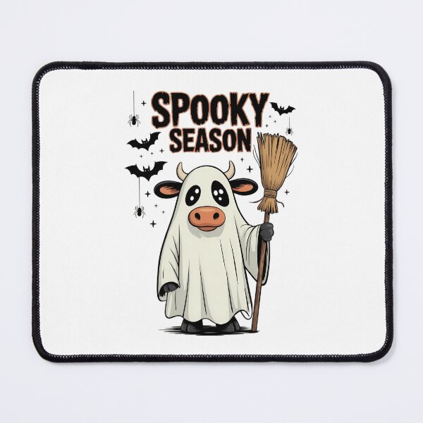 Item preview, Ghost Cow Halloween Animals Cow Lover Spooky Season designed and sold by Moon-Ape.