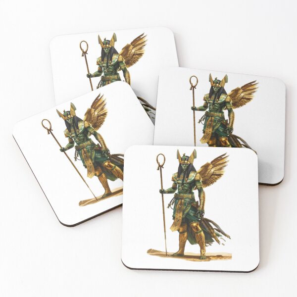 Item preview, Osiris – Egyptian God of the Afterlife and Rebirth designed and sold by AlexLineArt.