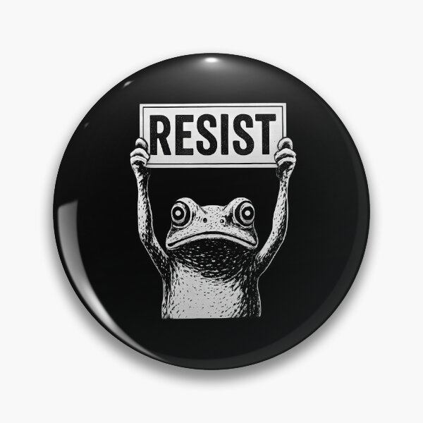 Item preview, Resist Protest Portland 90s Frogs Quote Frog Funny designed and sold by MiroslaWeidno.