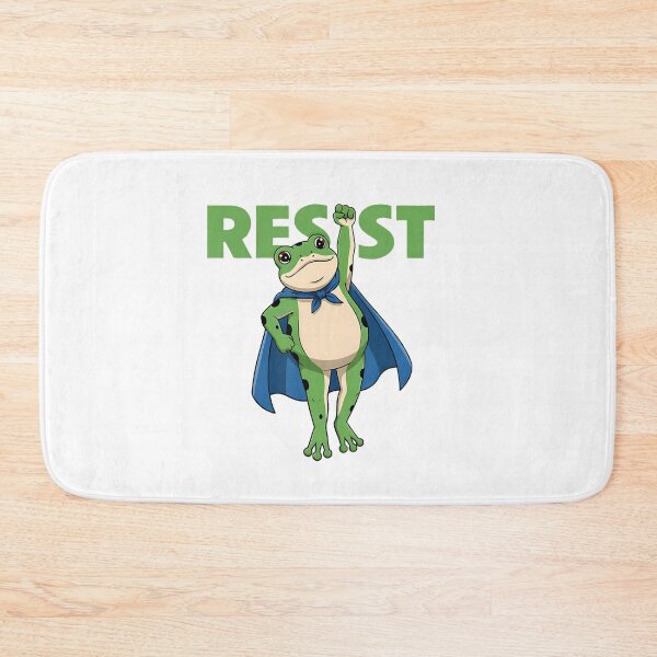 Item preview, Quote Resist 90s Portland Frogs Funny Protest Frog designed and sold by MiroslaWeidno.