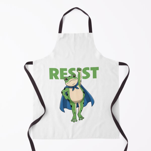 Item preview, Quote Resist 90s Portland Frogs Funny Protest Frog designed and sold by MiroslaWeidno.