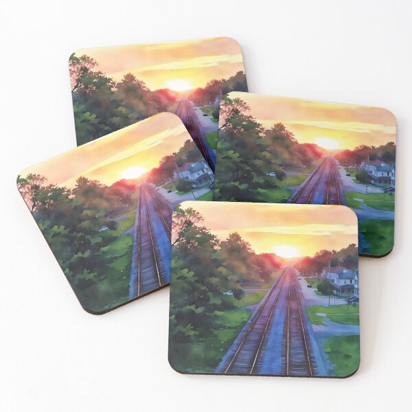 Item preview, Tracks to Nowhere designed and sold by RCWatercolours.
