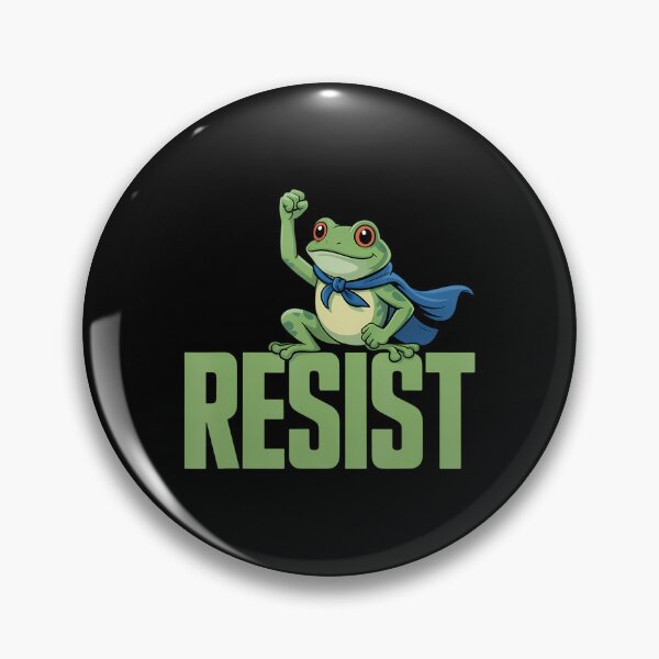 Item preview, Funny 90s Resist Quote Frogs Protest Portland Frog designed and sold by MiroslaWeidno.