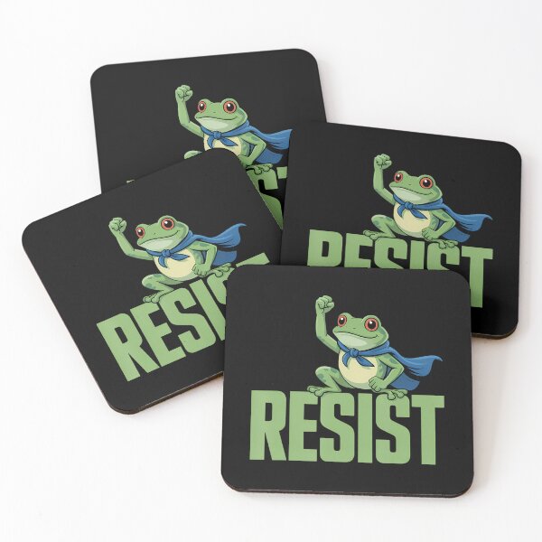 Item preview, Funny 90s Resist Quote Frogs Protest Portland Frog designed and sold by MiroslaWeidno.