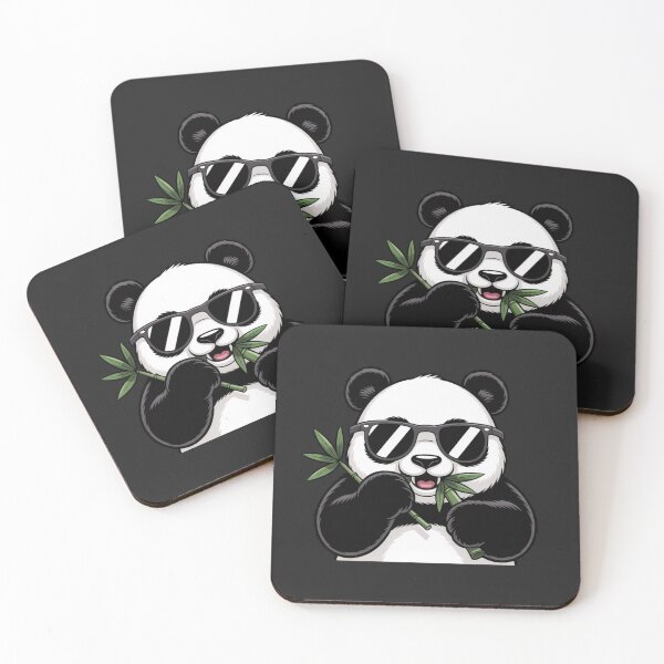 Item preview, Sassy Panda with Sunglasses | Cute Kawaii Mood Cartoon Design designed and sold by ColorSplash123.