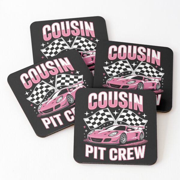 Item preview, Girl Race Car Birthday Decorations Racing Cousin Pit Crew designed and sold by Moon-Ape.