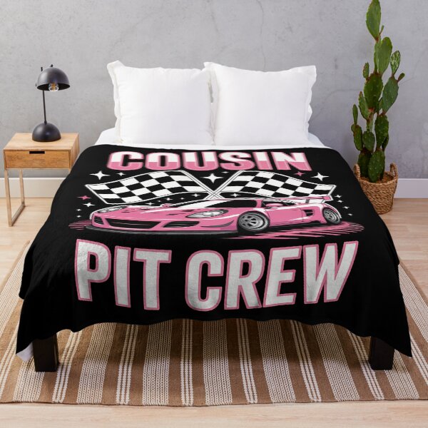 Item preview, Girl Race Car Birthday Decorations Racing Cousin Pit Crew designed and sold by Moon-Ape.