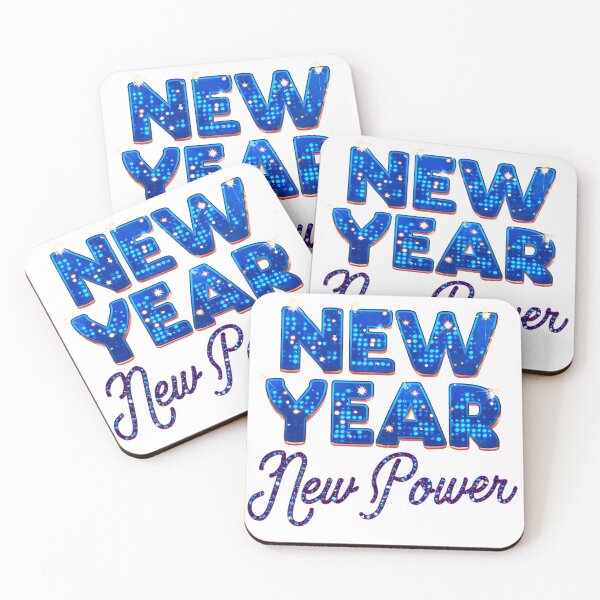 Item preview, New Year. New Power. – Motivational Holiday Design designed and sold by GoxyVision.