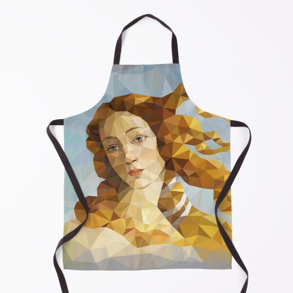 Item preview, Modern birth of Venus, Botticelli, Florence, polygonal art designed and sold by memendesign.