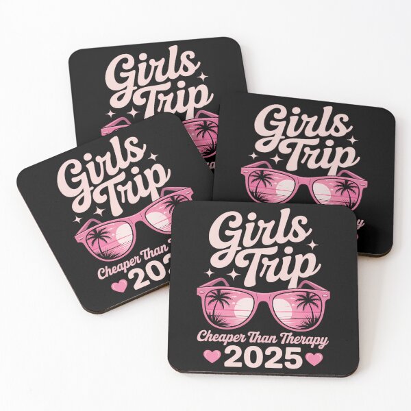 Item preview, Girls Trip 2025 Summer Palm Beach Therapy Vacation Matching designed and sold by Moon-Ape.