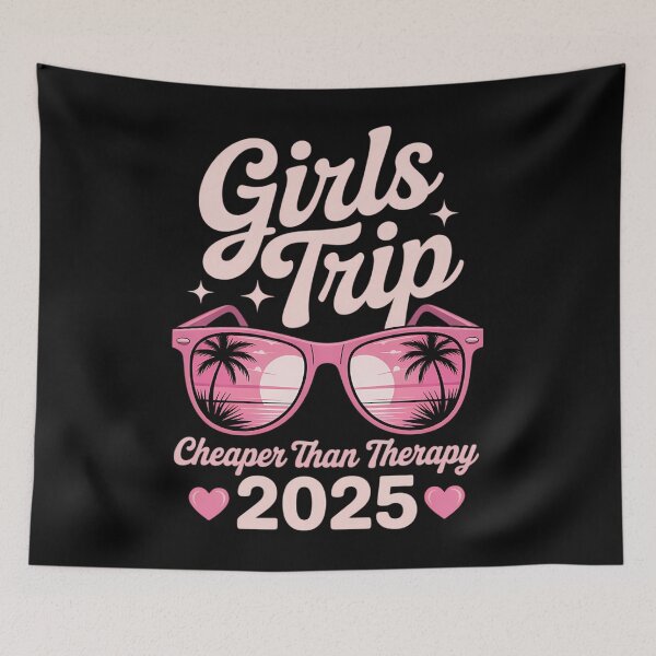 Item preview, Girls Trip 2025 Summer Palm Beach Therapy Vacation Matching designed and sold by Moon-Ape.