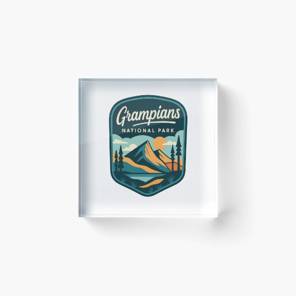 Item preview, Grampians National Park Mountain View Badge Victoria Australia designed and sold by Aryabek.