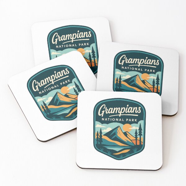 Item preview, Grampians National Park Mountain View Badge Victoria Australia designed and sold by Aryabek.