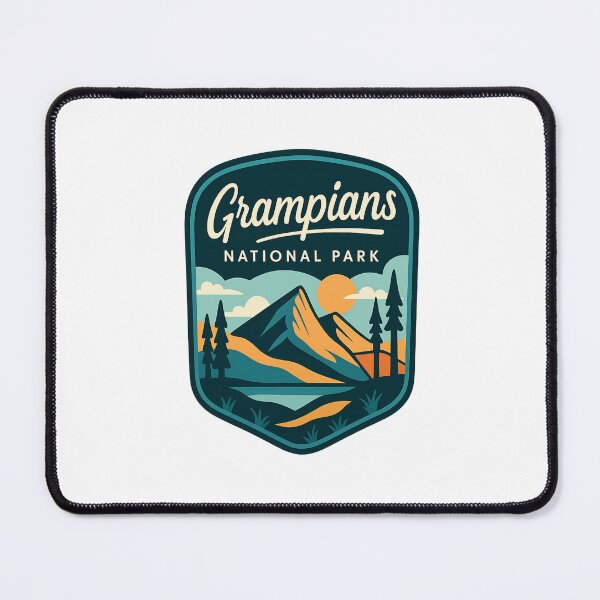 Item preview, Grampians National Park Mountain View Badge Victoria Australia designed and sold by Aryabek.