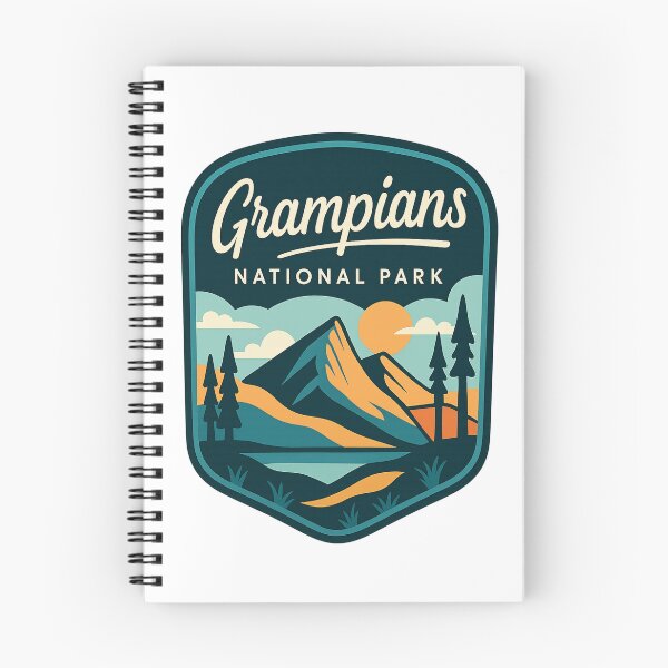 Item preview, Grampians National Park Mountain View Badge Victoria Australia designed and sold by Aryabek.