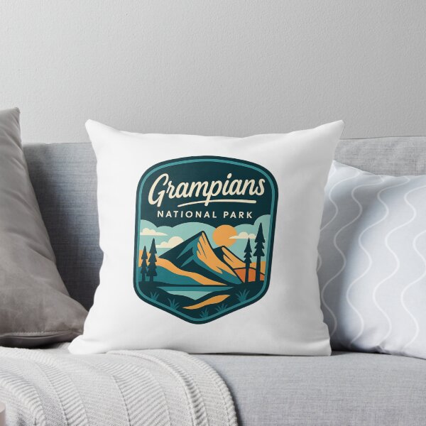 Item preview, Grampians National Park Mountain View Badge Victoria Australia designed and sold by Aryabek.