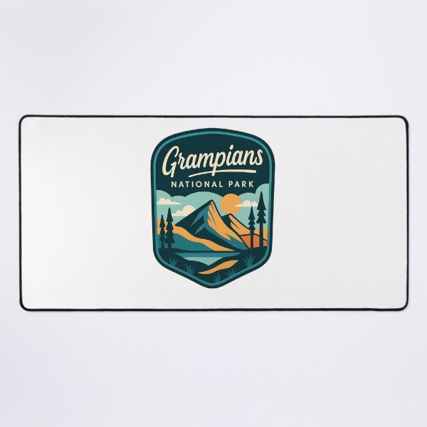 Item preview, Grampians National Park Mountain View Badge Victoria Australia designed and sold by Aryabek.