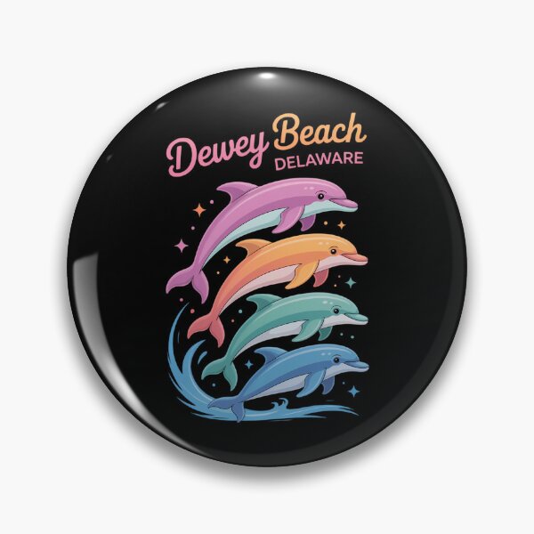 Item preview, Cute Dolphin Lover Dewey Beach Delaware Beach Vacation designed and sold by VENOM0RIOT.
