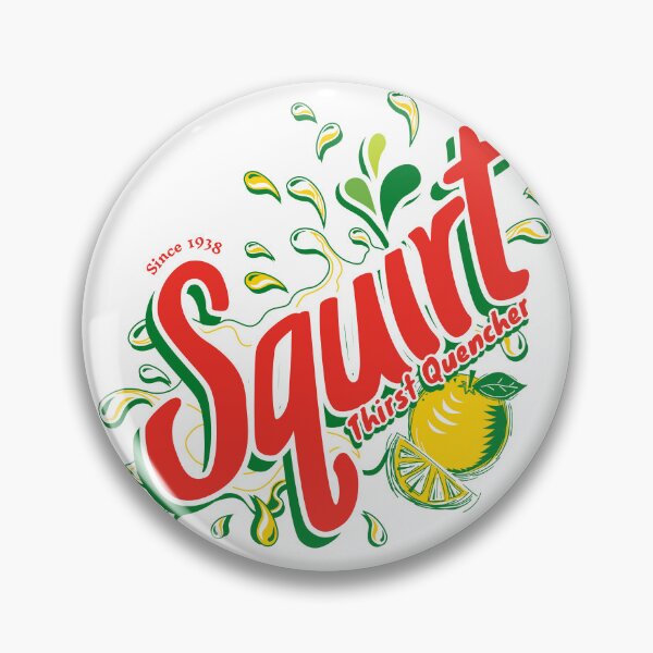 Item preview, Vintage Squirt Soda Logo Retro Design designed and sold by colorsofpixel.