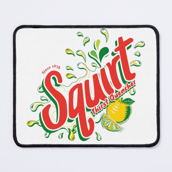 Item preview, Vintage Squirt Soda Logo Retro Design designed and sold by colorsofpixel.