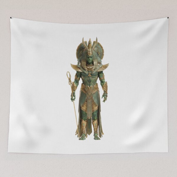 Item preview, Osiris – Egyptian God of Rebirth and the Underworld designed and sold by AlexLineArt.