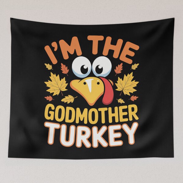 Artikelvorschau, Thanksgiving Ich bin die Patin Truthahn Matching entworfen und verkauft von tabdejinti.
