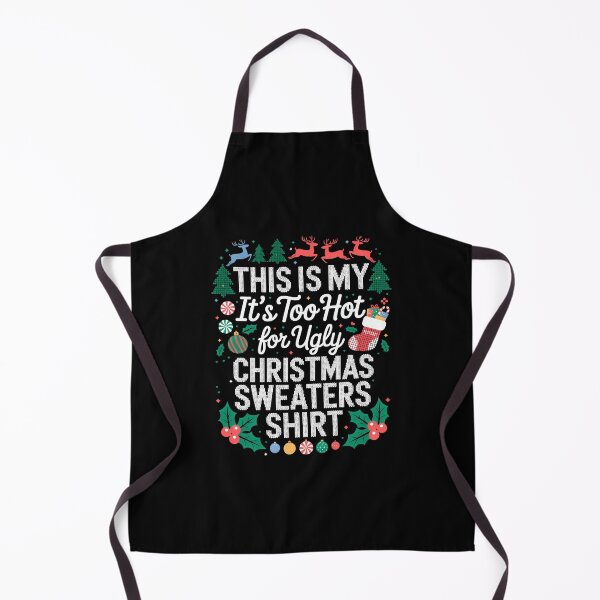 Item preview, This Is My It's Too Hot For Ugly Christmas Sweaters Shirt designed and sold by papertaless.