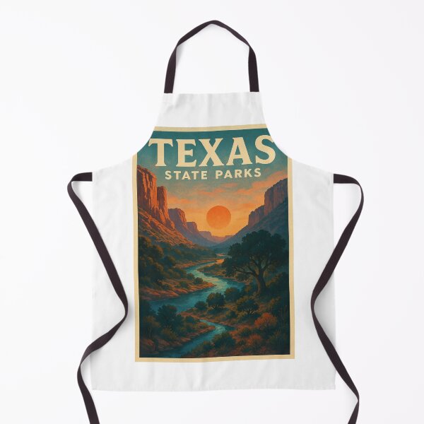 Item preview, Texas State Parks River Canyon Sunset View designed and sold by Aryabek.