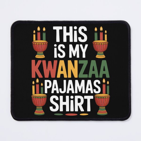 Item preview, This is My Kwanzaa Pajamas Kinara Funny African American designed and sold by papertaless.
