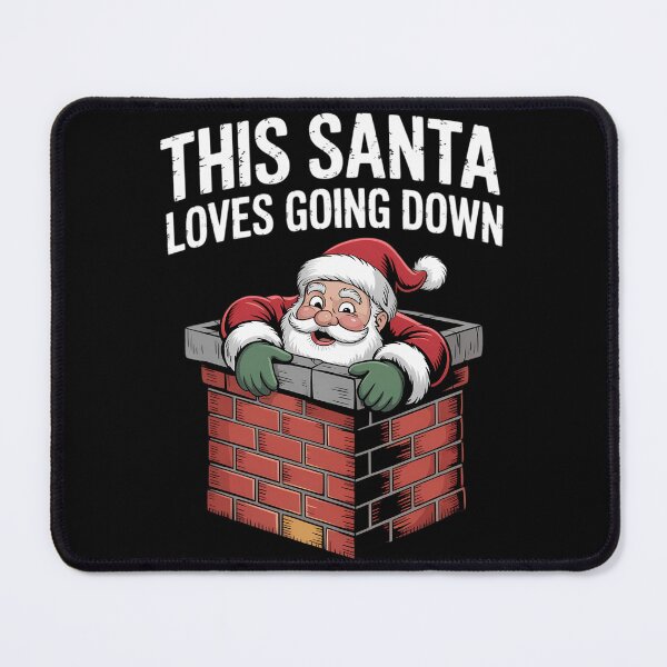 Item preview, This Santa Loves Going Down Funny Christmas designed and sold by papertaless.