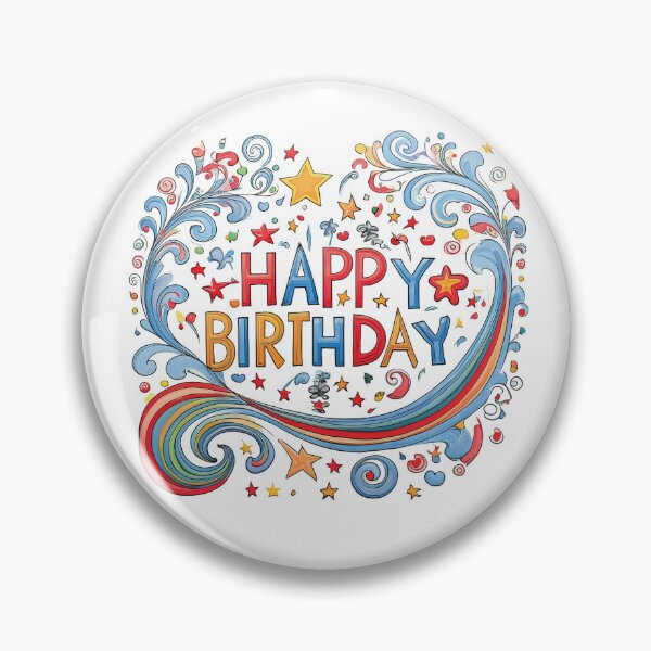 Item preview, Happy Birthday! Happy B-Day! designed and sold by CharlottePlaceArt.