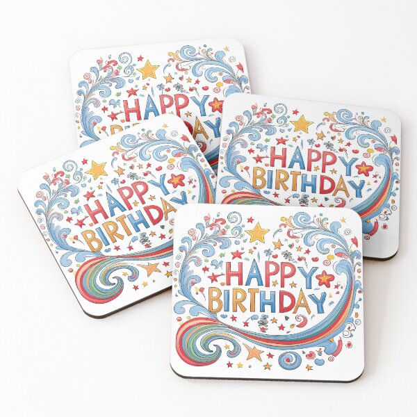 Item preview, Happy Birthday! Happy B-Day! designed and sold by CharlottePlaceArt.