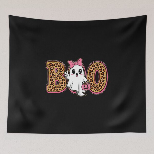 Item preview, Pink Leopard Ghost – BOO! designed and sold by AgataUrbanska.