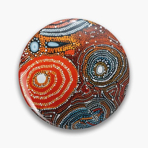 Item preview, Aboriginal Inspired Dot Art - Native Litchfield designed and sold by GrinGalore.