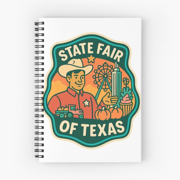 Item preview, State Fair of Texas Big Tex and Dallas Skyline designed and sold by Aryabek.
