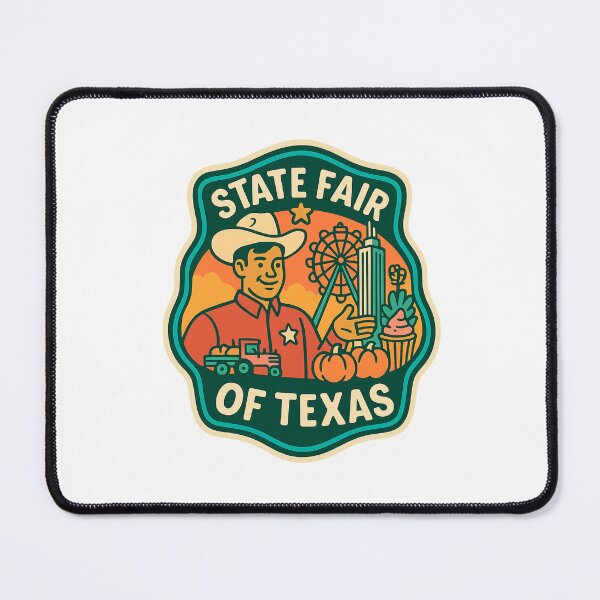 Item preview, State Fair of Texas Big Tex and Dallas Skyline designed and sold by Aryabek.