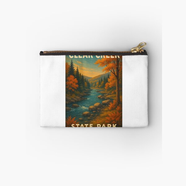 Item preview, Clear Creek State Park River Scene in Autumn Pennsylvania designed and sold by Aryabek.