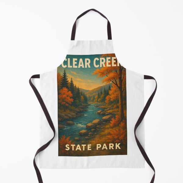 Item preview, Clear Creek State Park River Scene in Autumn Pennsylvania designed and sold by Aryabek.