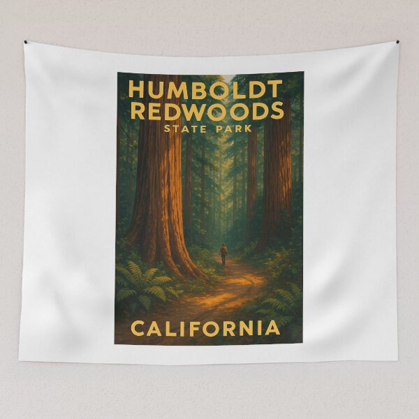 Item preview, Humboldt Redwoods State Park Forest Walk California designed and sold by Aryabek.